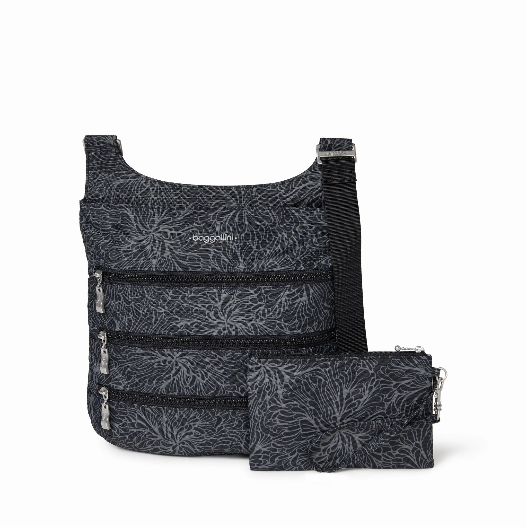 Flash Discount Today Baggallini Legacy Zipper Bagg With Rfid