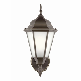 Bakersville 1-Light Outdoor Wall Light (with Bulb)Weatherproof outdoor lighting