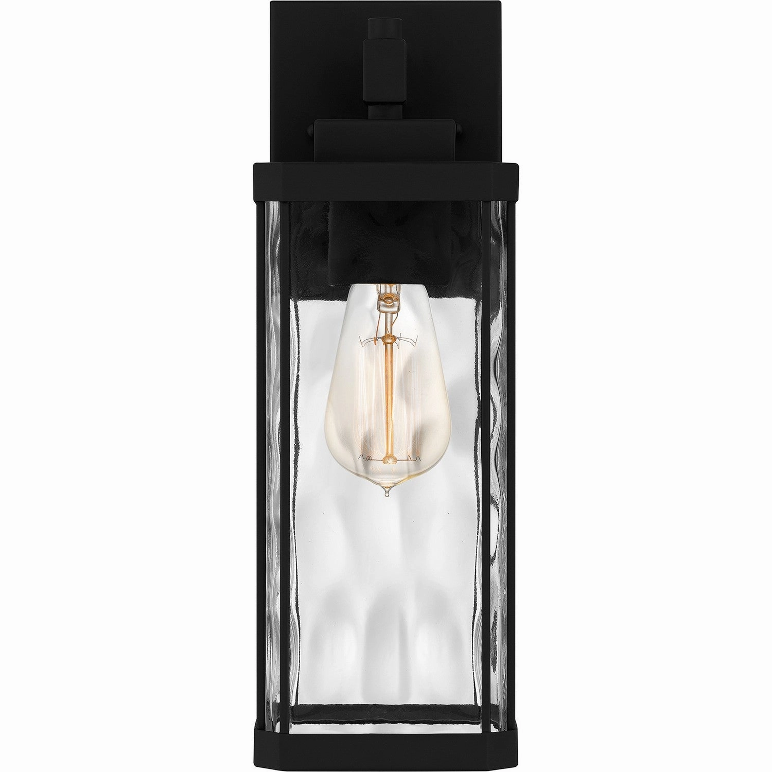 Balchier One Light Outdoor Wall Mount Matte Black