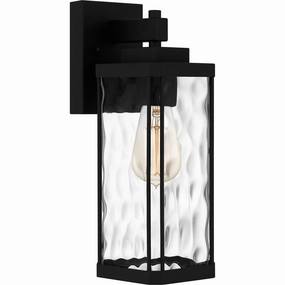 Balchier One Light Outdoor Wall Mount Matte BlackOutdoor wall sconces with motion sensor