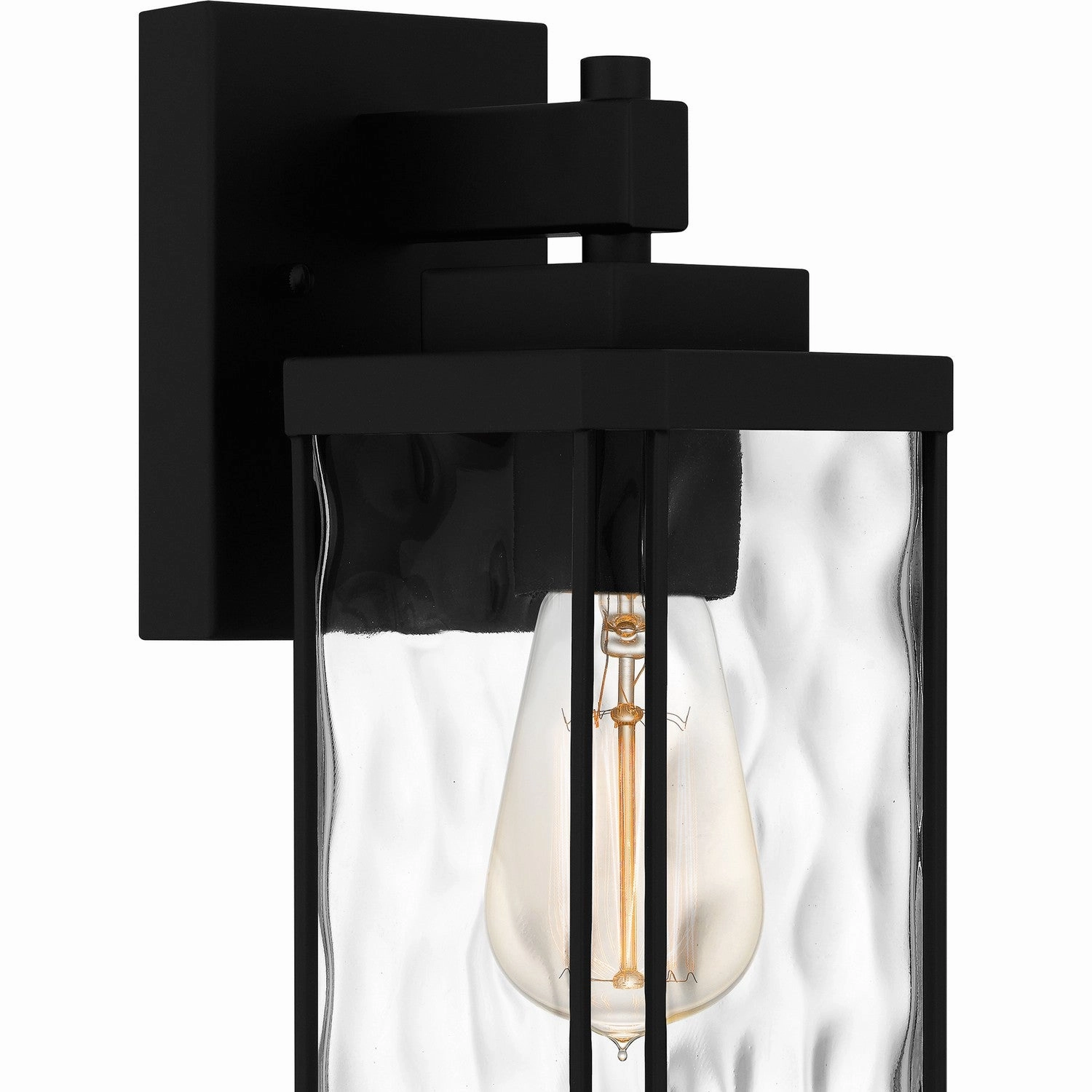 Balchier One Light Outdoor Wall Mount Matte Black