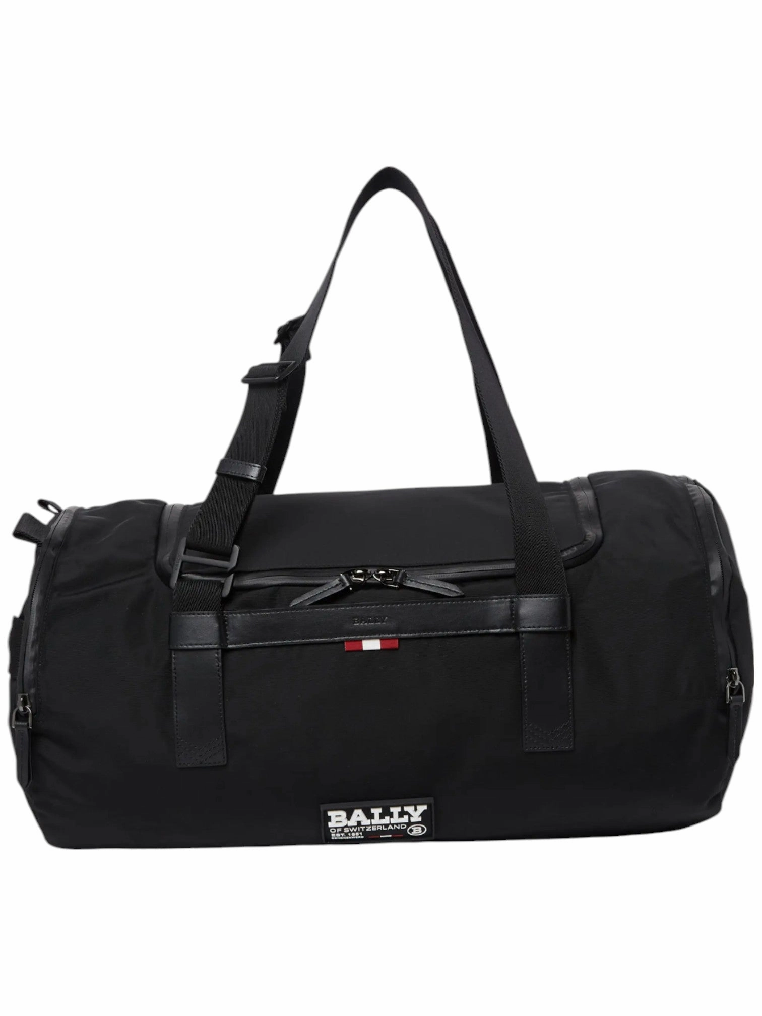 Bally On The Go Duffle 6235480 Black Logo Bag Big Savings Event