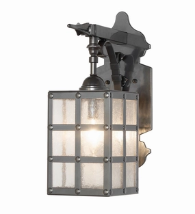 Baretta One Light Wall Sconce Ext Oil Rubbed BronzeOutdoor wall sconces with motion sensor