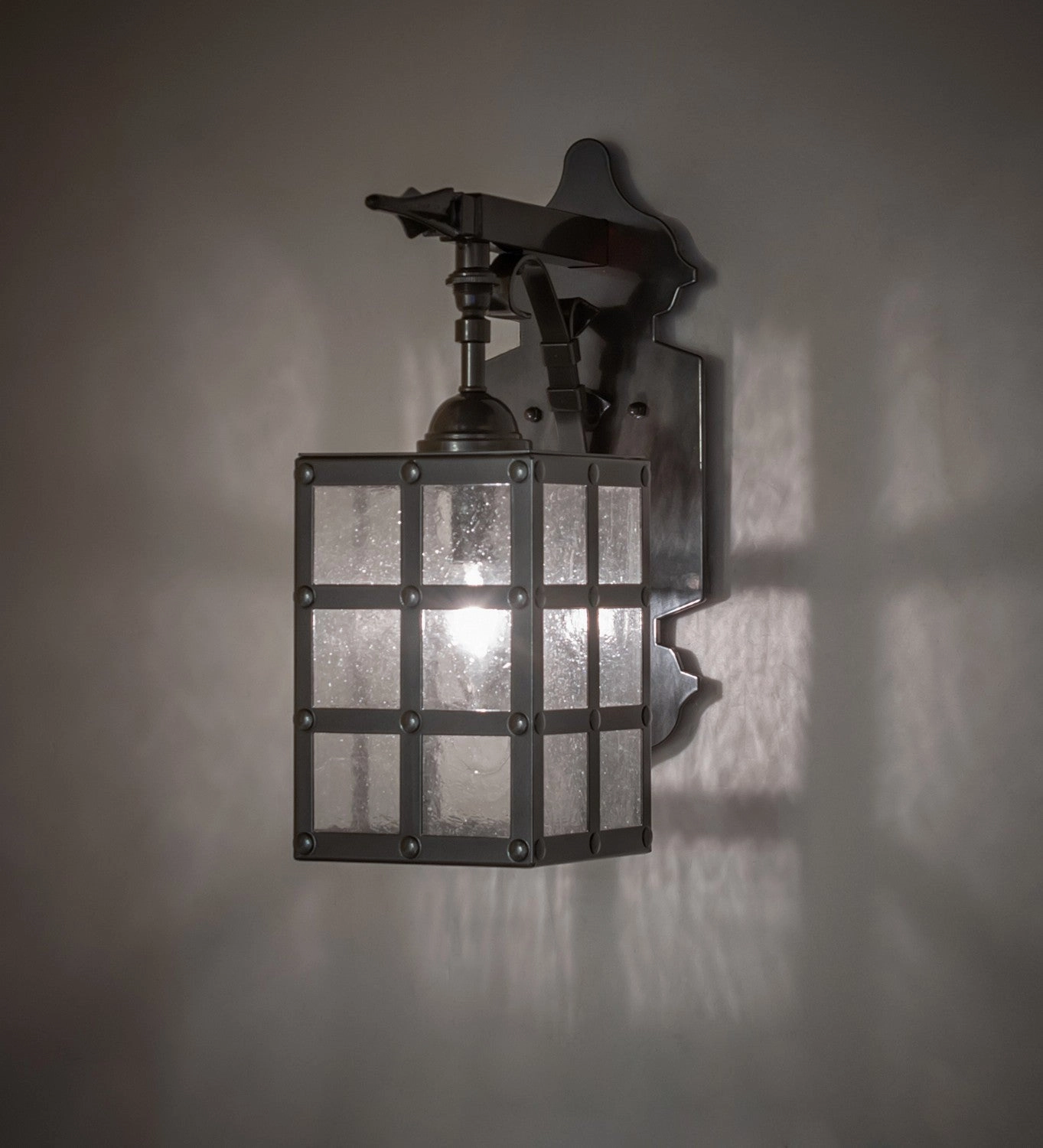Baretta One Light Wall Sconce Ext Oil Rubbed Bronze