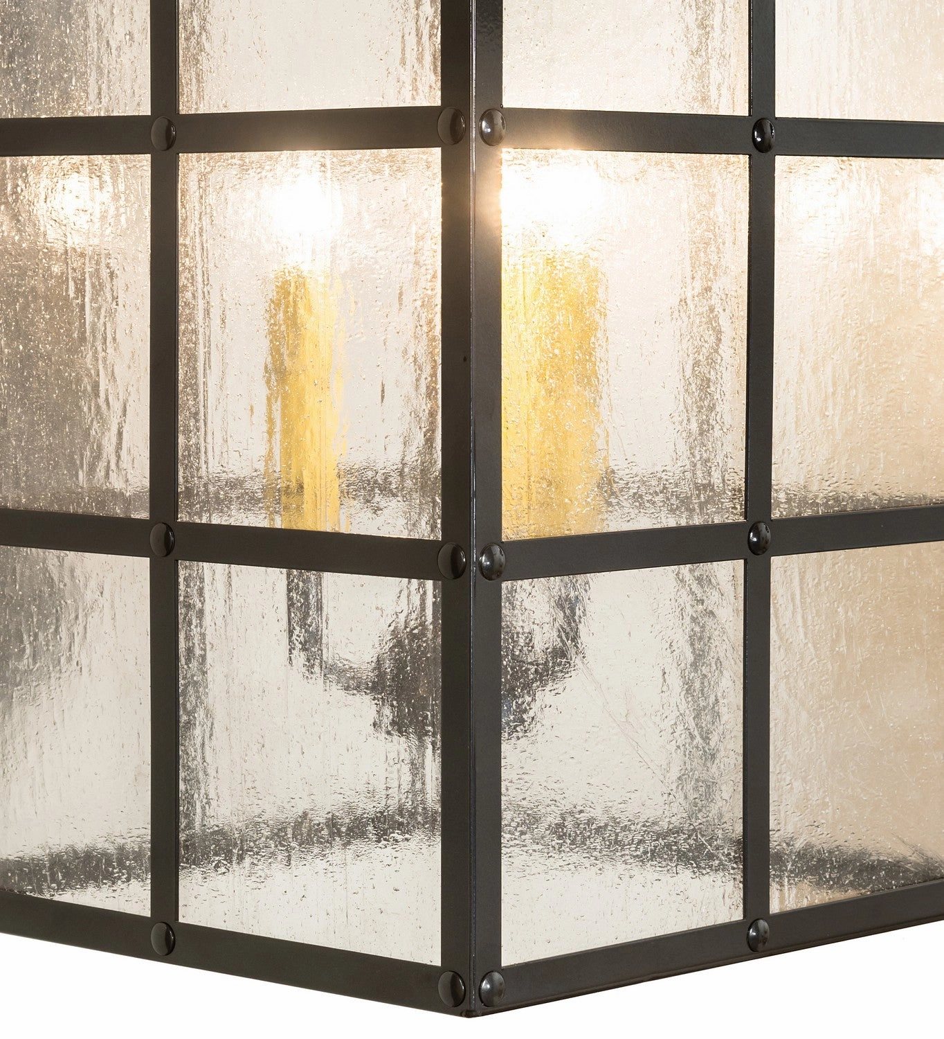 Baretta Three Light Wall Sconce Exterior Oil Rubbed Bronze