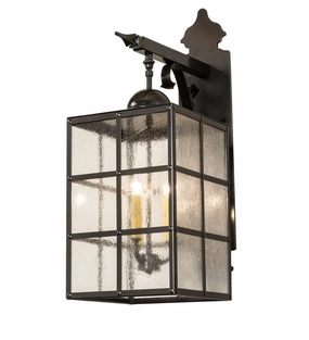 Baretta Three Light Wall Sconce Exterior Oil Rubbed BronzeOutdoor wall sconces with motion sensor