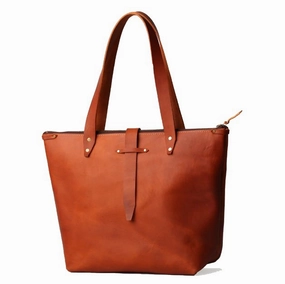 Save Today Only Today Only Hot Pick Bark And Mill Original Shopper Handbag | Tan