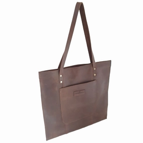 Big Savings Today Bark And Mill Tijen Everyday Shoulder Bag | Chocolate
