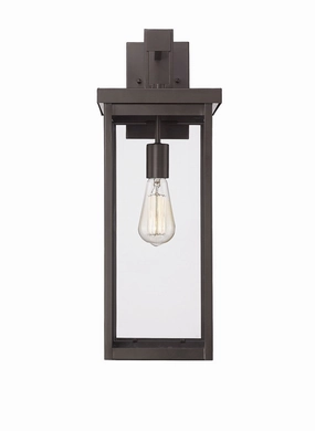 Barkeley One Light Outdoor Wall Sconce Powder Coated BronzeOutdoor wall sconces with motion sensor