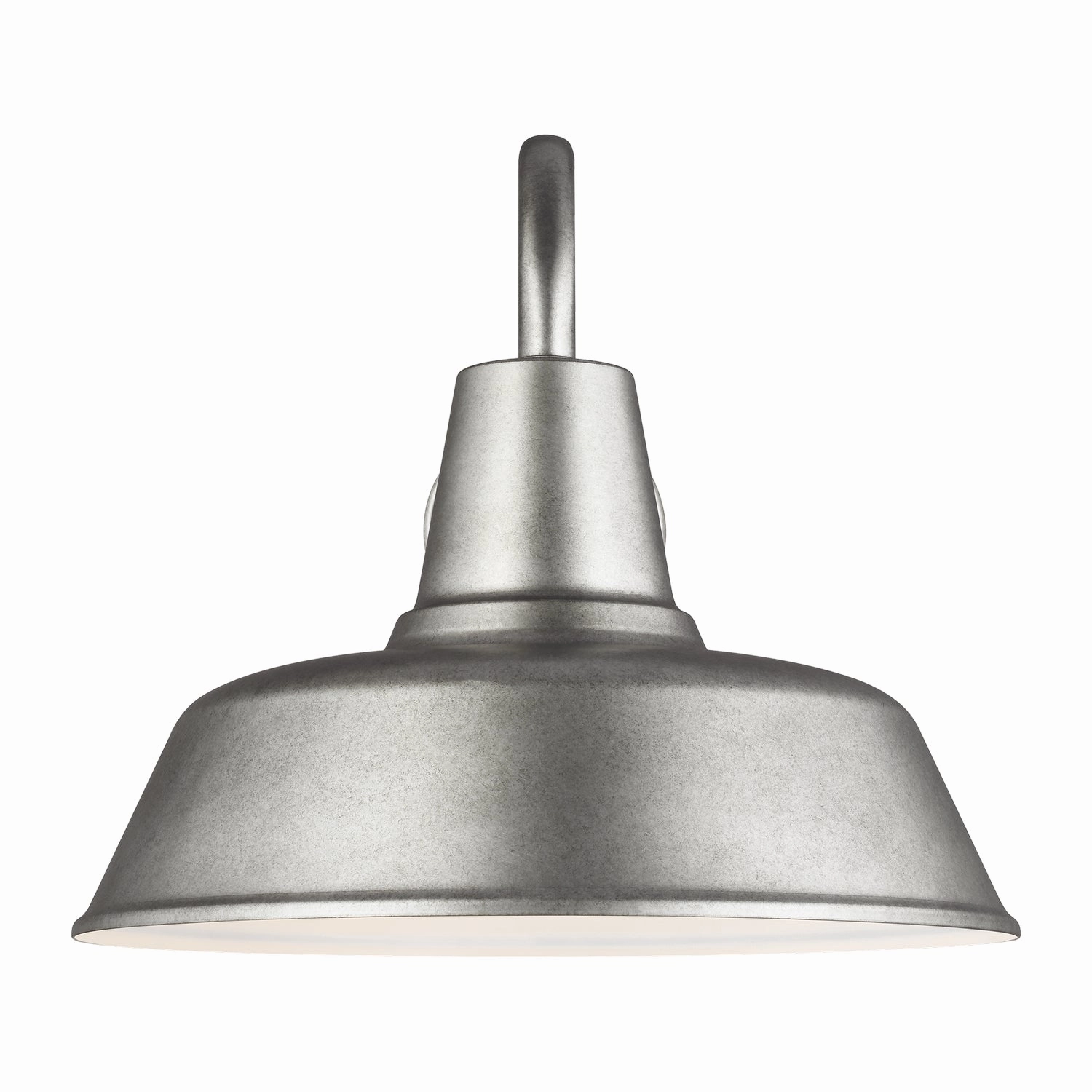 Barn Light One Light Outdoor Wall Lantern Weathered Pewter