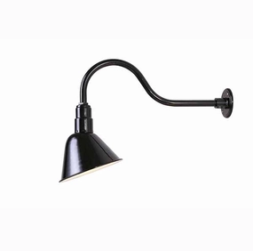Barn Light One Light Sign Light Black - AluminumOutdoor wall sconces with motion sensor