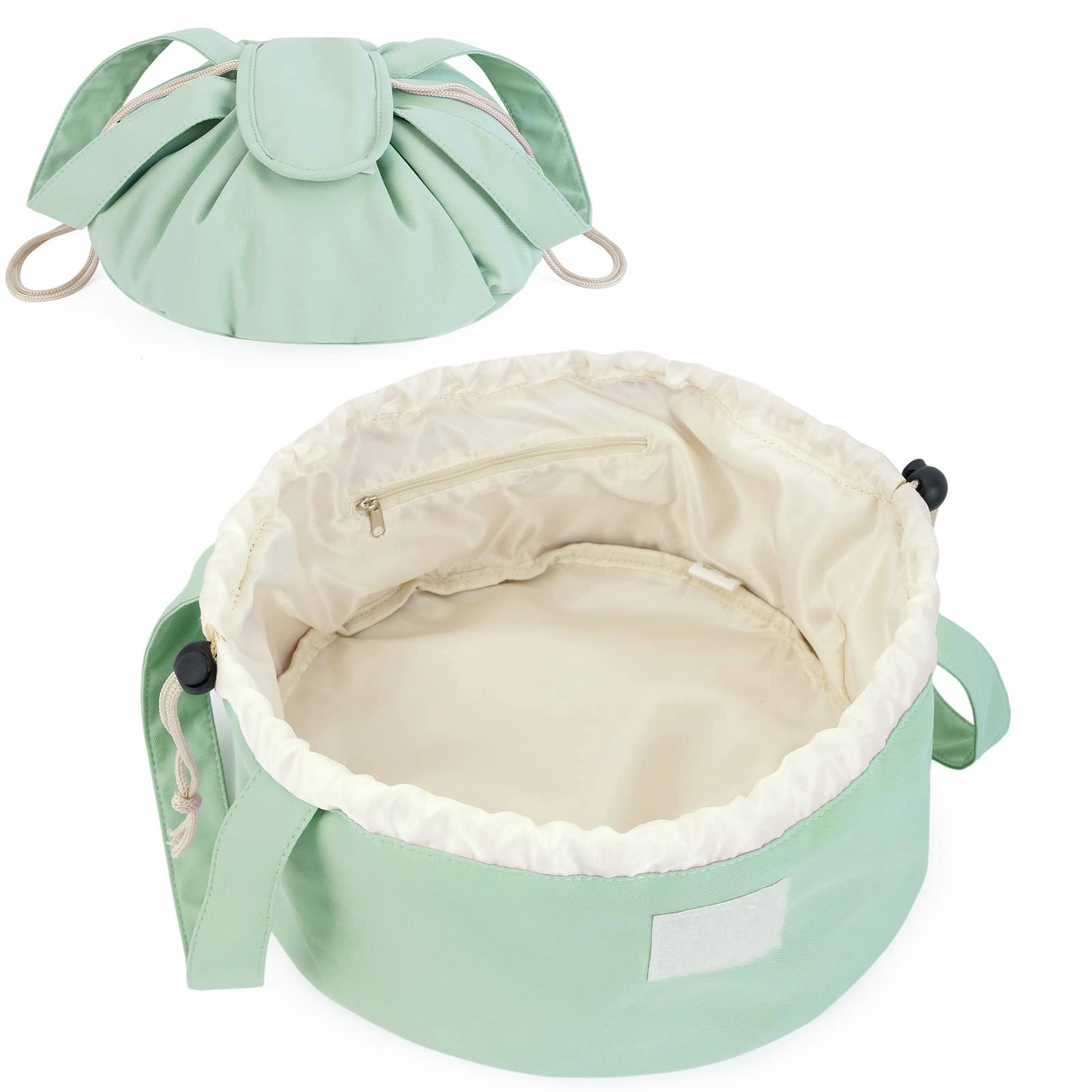 Barrel Drawstring Toiletry Makeup Bag Hot Savings Alert
