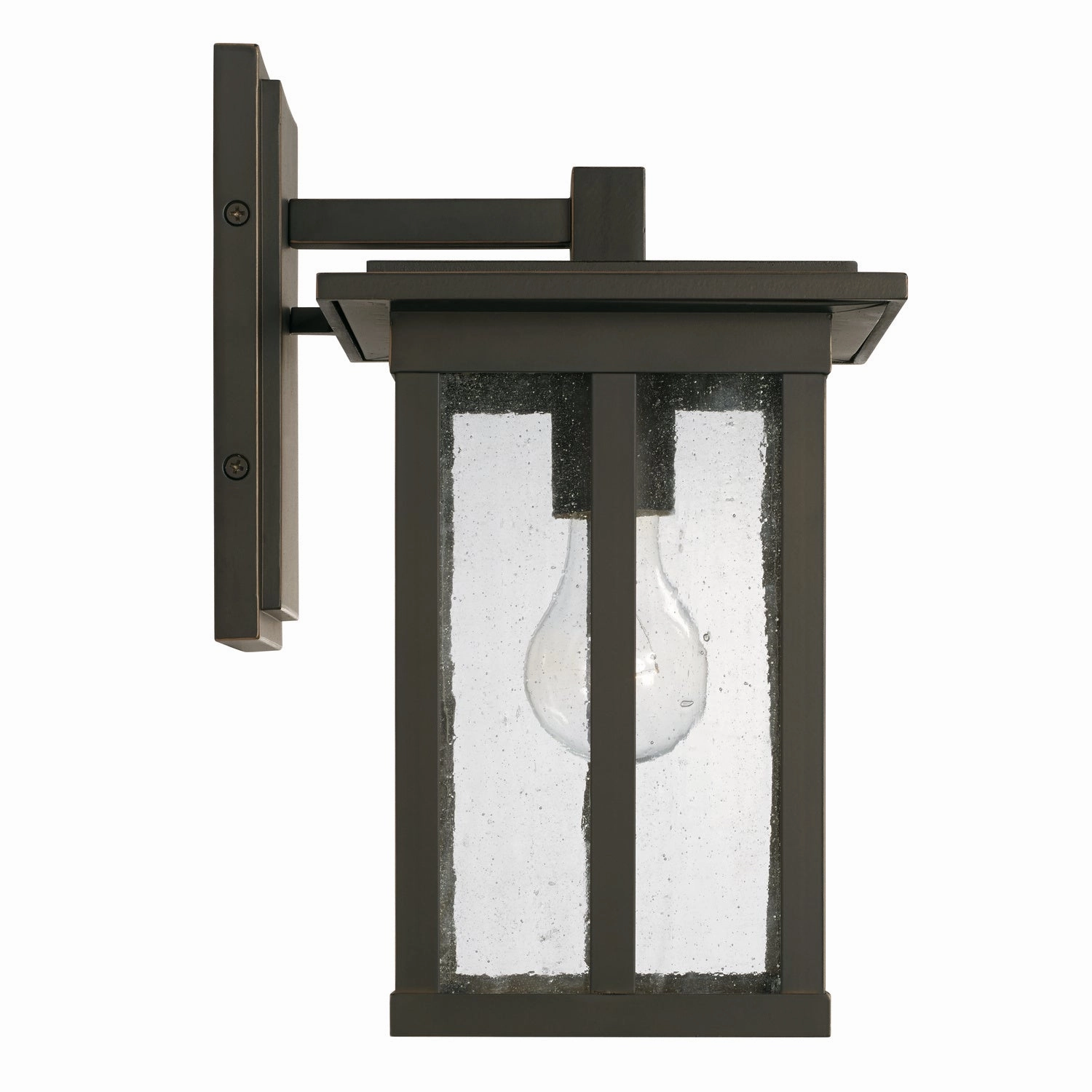 Barrett One Light Outdoor Wall Lantern Oiled Bronze