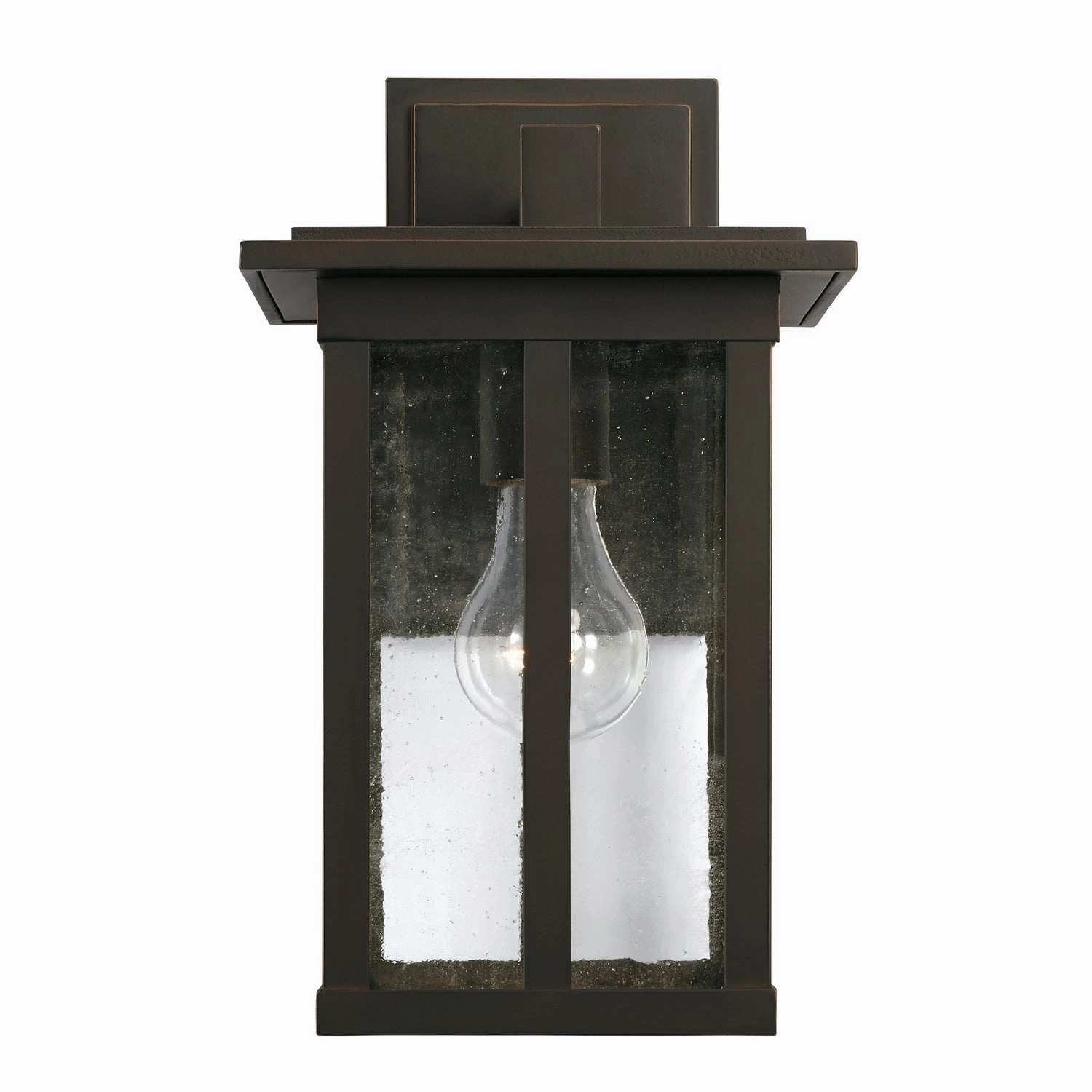 Barrett One Light Outdoor Wall Lantern Oiled Bronze