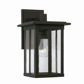 Barrett One Light Outdoor Wall Lantern Oiled BronzeOutdoor wall sconces with motion sensor