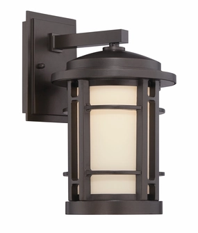 Barrister LED Wall Lantern Burnished BronzeOutdoor wall sconces with motion sensor