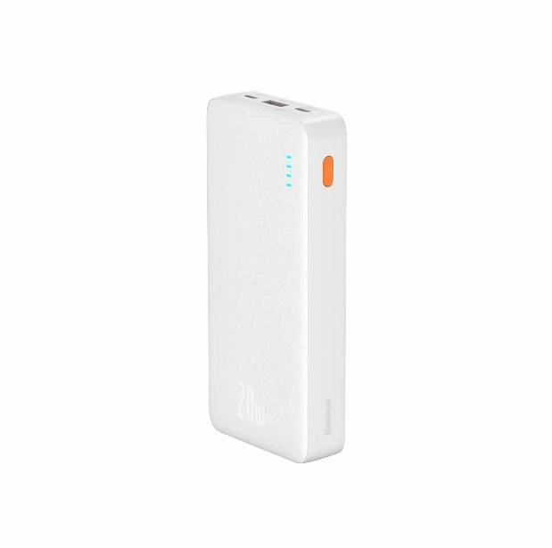 Trendy Picks Today Best Seller Discount Baseus Airpow Power Bank 20W 20000Mah - White