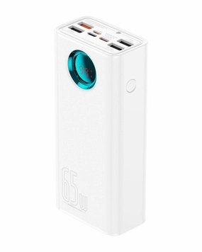 Baseus Amblight Digital Display Fast Charge Power Bank 26800Mah White MustHave Gift Ideas