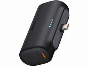 Baseus Compact 5000Mah Fast Charging Power Bank 20W Pd With Built-In Type-C Connector Todays Special Picks Price Drop Alert