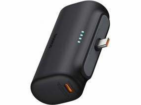 Baseus Compact 5000Mah Fast Charging Power Bank 20W Pd With Built-In Type-C Connector Todays Special Picks Price Drop Alert