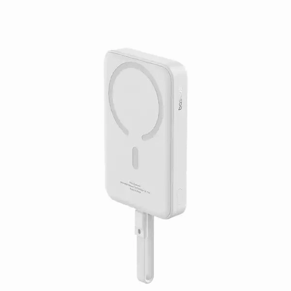 Baseus Magnetic Mini Wireless Fast Charge Power Bank Type-C Edition 10000Mah 30W Stellar White Price Slash Today Weekend Sale Special