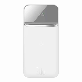 Today Only Discount Hot Pick Sale Baseus Magnetic Power Bank 20W 10000Mah - White