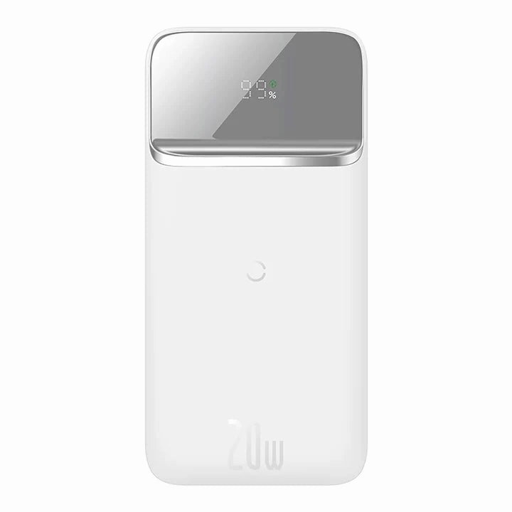 Today Only Discount Hot Pick Sale Baseus Magnetic Power Bank 20W 10000Mah - White