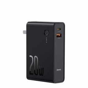 Baseus Power Station 2 Power Bank Adapter 10000Mah 20W Pd - Black Special Surprise Sale