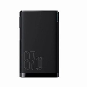 Last Chance Steal Today Only Hot Sale Baseus Power Station 4 Hybrid Gan Power Bank Adaptor 10000Mah 87W Cn - Black