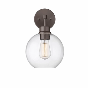 Basin One Light Outdoor Wall Sconce Powder Coated BronzeOutdoor wall sconces with motion sensor