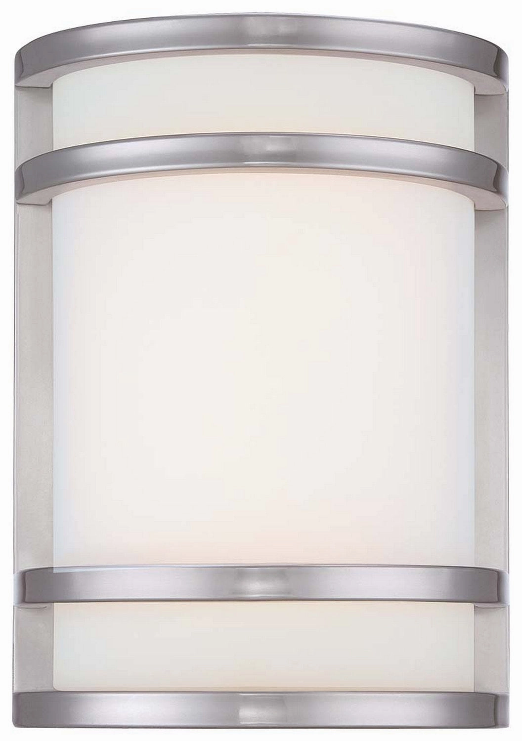 Bay View LED Outdoor Pocket Lantern Brushed Stainless Steel