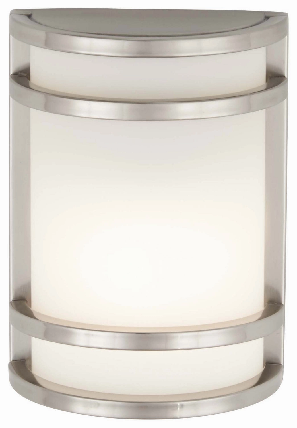 Bay View LED Outdoor Pocket Lantern Brushed Stainless SteelOutdoor wall sconces with motion sensor