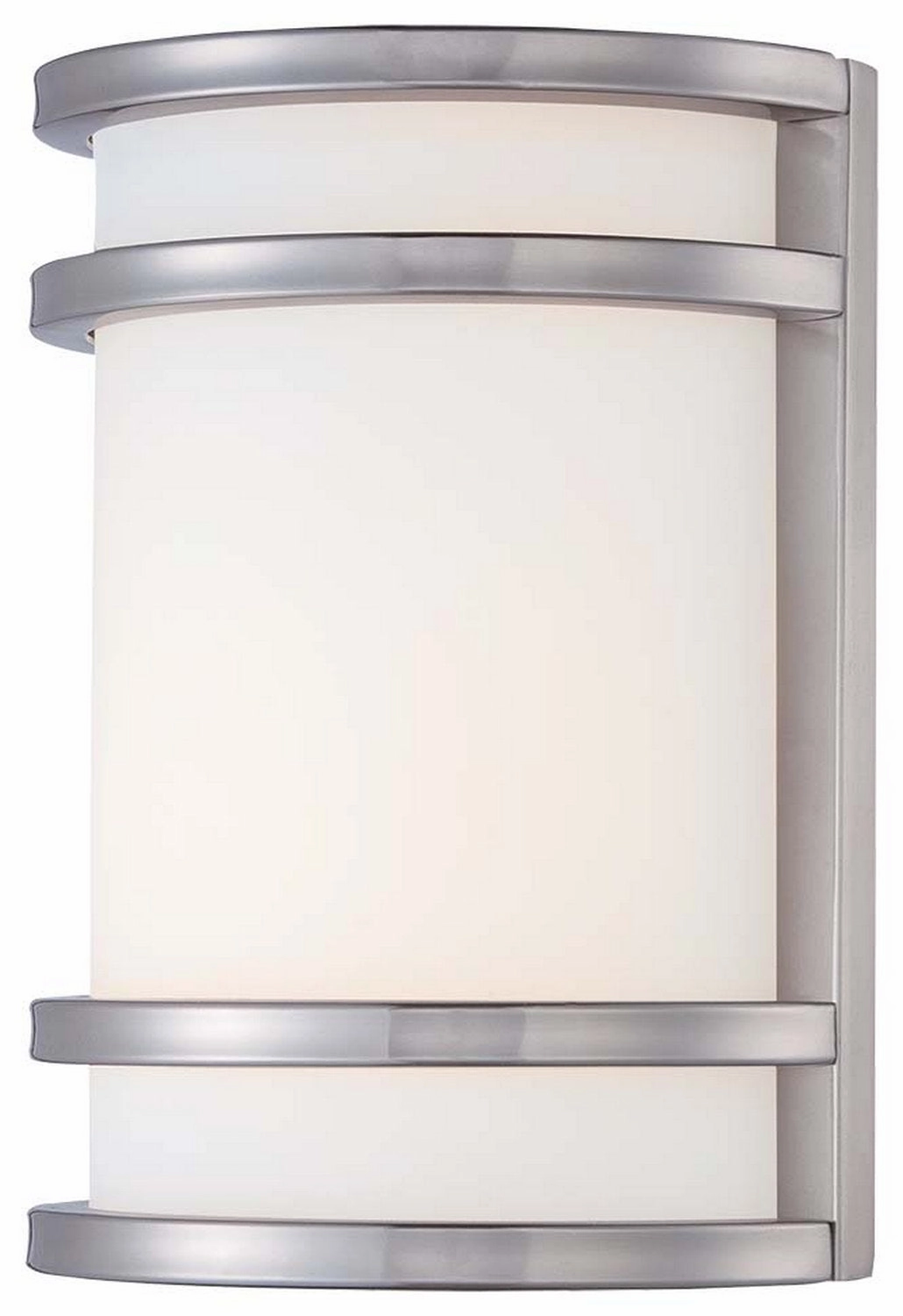 Bay View LED Outdoor Pocket Lantern Brushed Stainless Steel