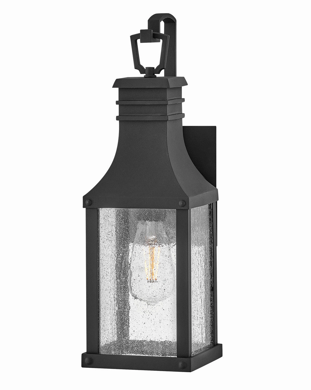 Beacon Hill LED Wall Mount Museum BlackOutdoor wall sconces with motion sensor
