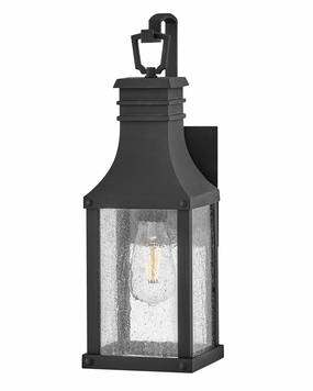 Beacon Hill LED Wall Mount Museum BlackOutdoor wall sconces with motion sensor