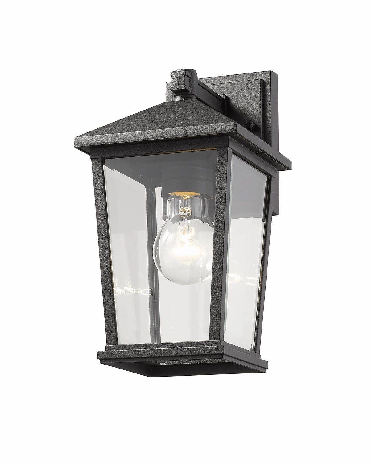 Beacon One Light Outdoor Wall Light Black