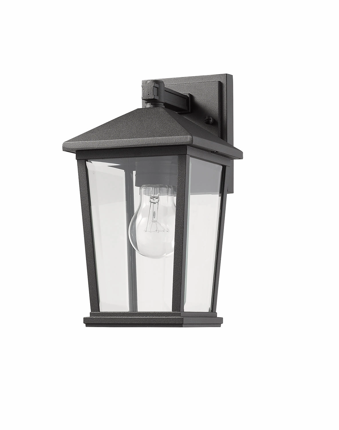 Beacon One Light Outdoor Wall Light Black