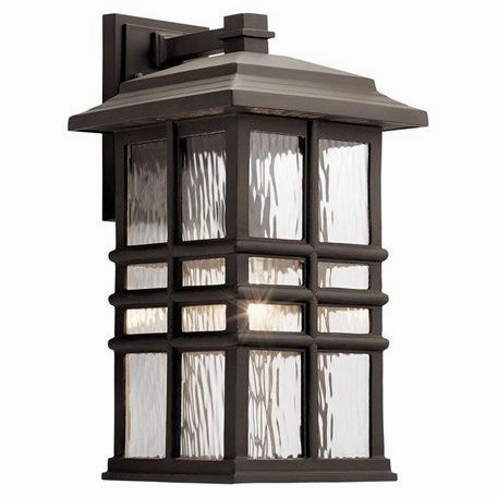 Beacon Square 17.5" 1-Light Outdoor Wall Light