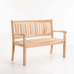 BEAUFORT TEAK 2 SEATER BENCHoutdoor patio furniture set