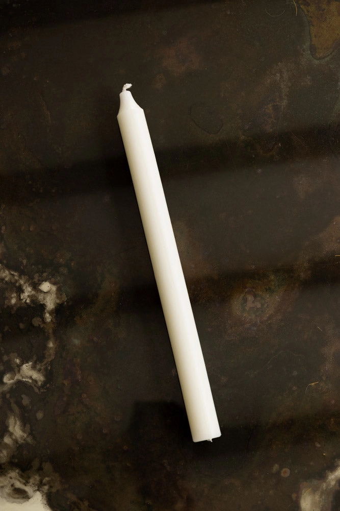 Beautiful Dinner Candle - Ivory