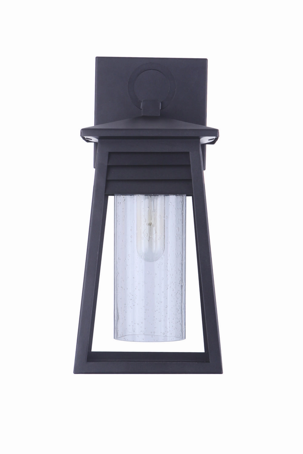 Becca One Light Outdoor Wall Mount Textured Black