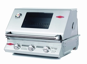 BeefEater Signature S3000SS 26" 3-Burner Premium Built-In Barbecue Grill 12830S compact BBQ grill for small spaces