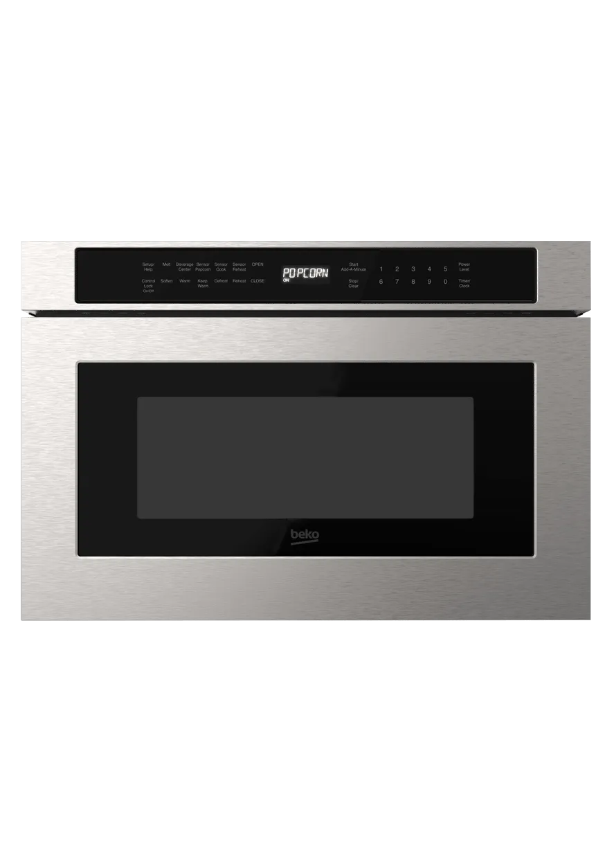 Beko MWDR24100SS Built-In Microwave (950 W, 34 L)