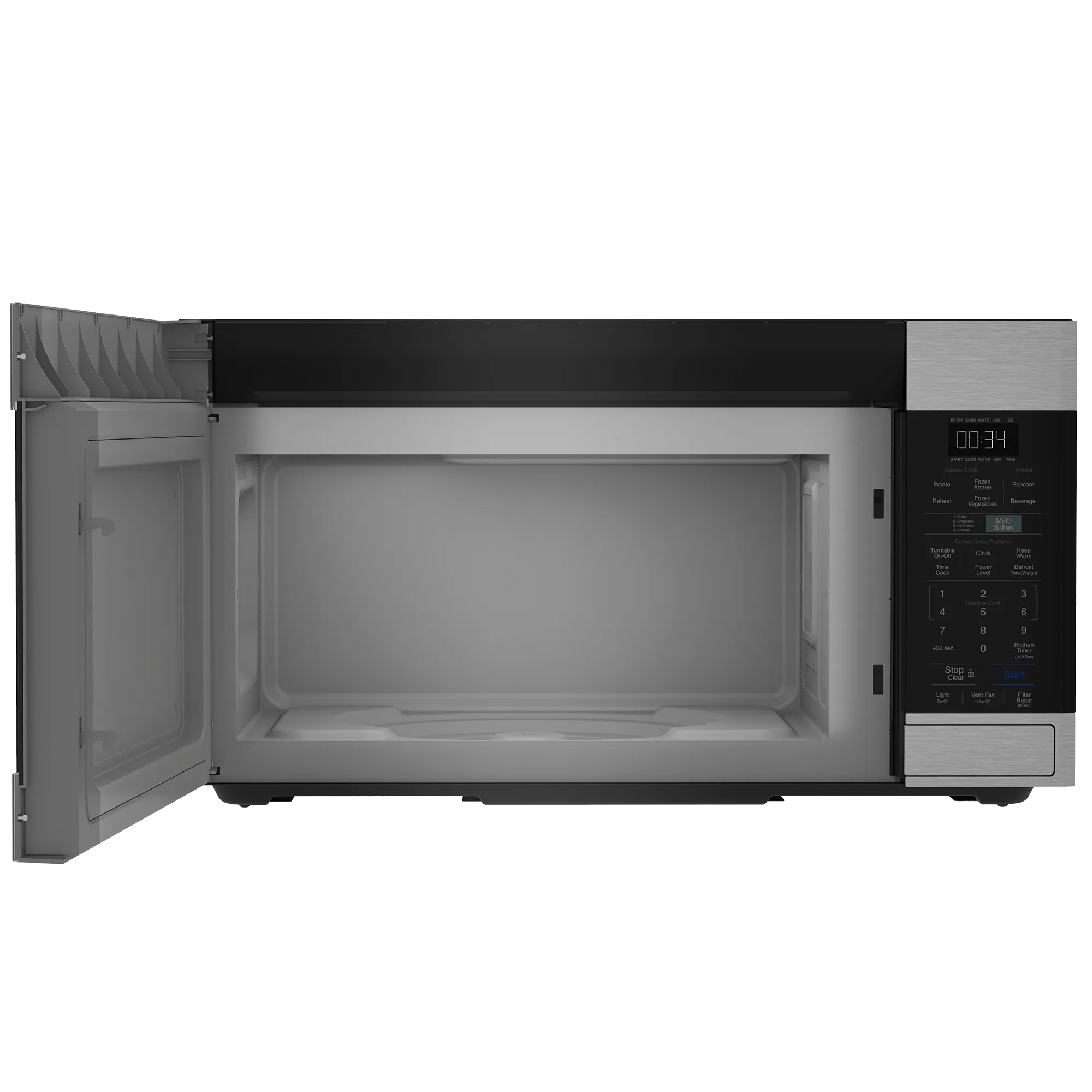 Beko MWOTR30102SS Built-In Microwave (950 W, 44 L)