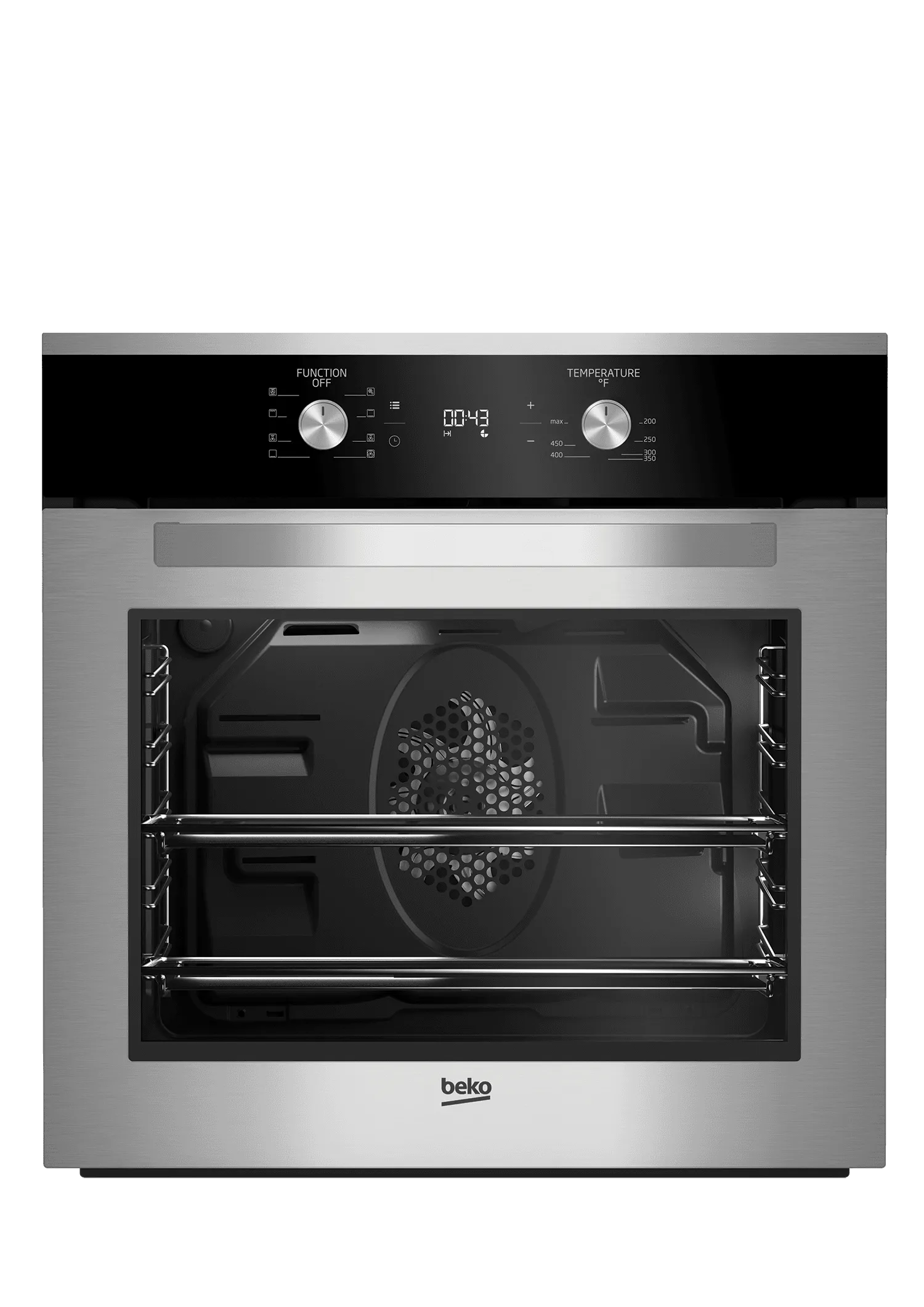 Beko WOS24102SS 24" Fingerprint-Free Stainless Steel Wall Oven