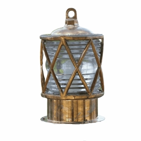 Belfast Brass Piling/Dock LightWeatherproof outdoor lighting