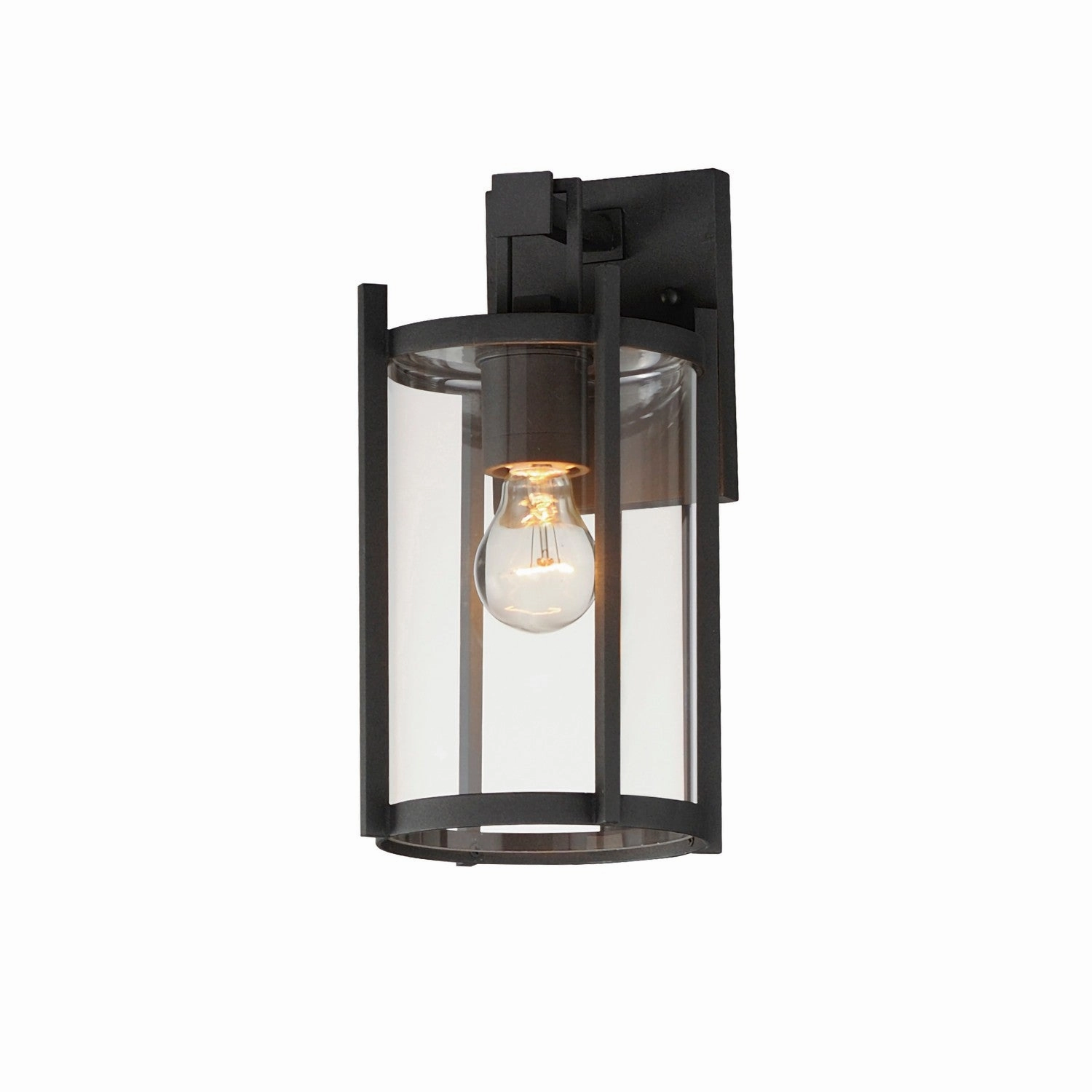 Belfry One Light Outdoor Wall Sconce BlackOutdoor wall sconces with motion sensor