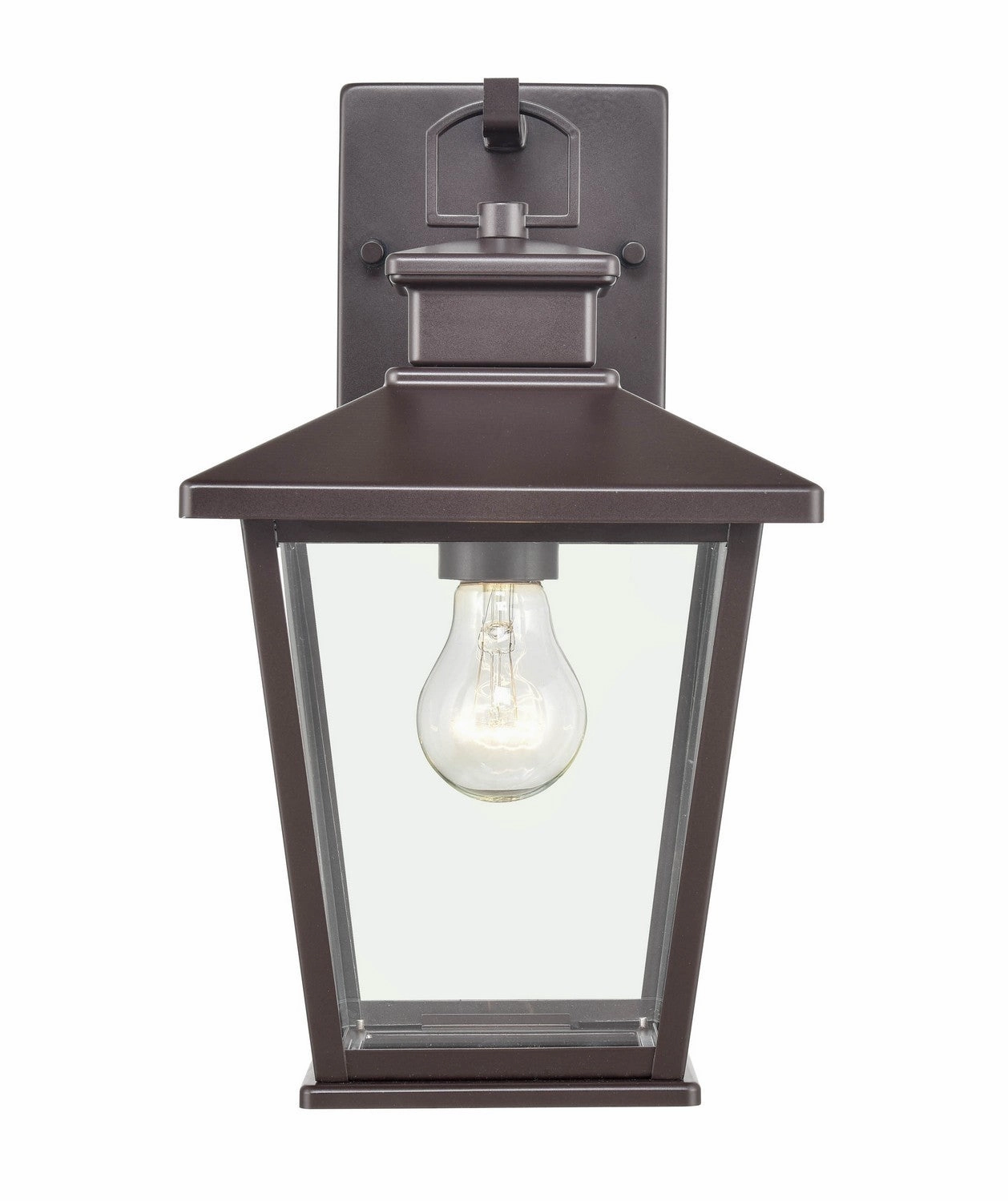 Bellmon One Light Outdoor Hanging Lantern Powder Coated BronzeOutdoor wall sconces with motion sensor