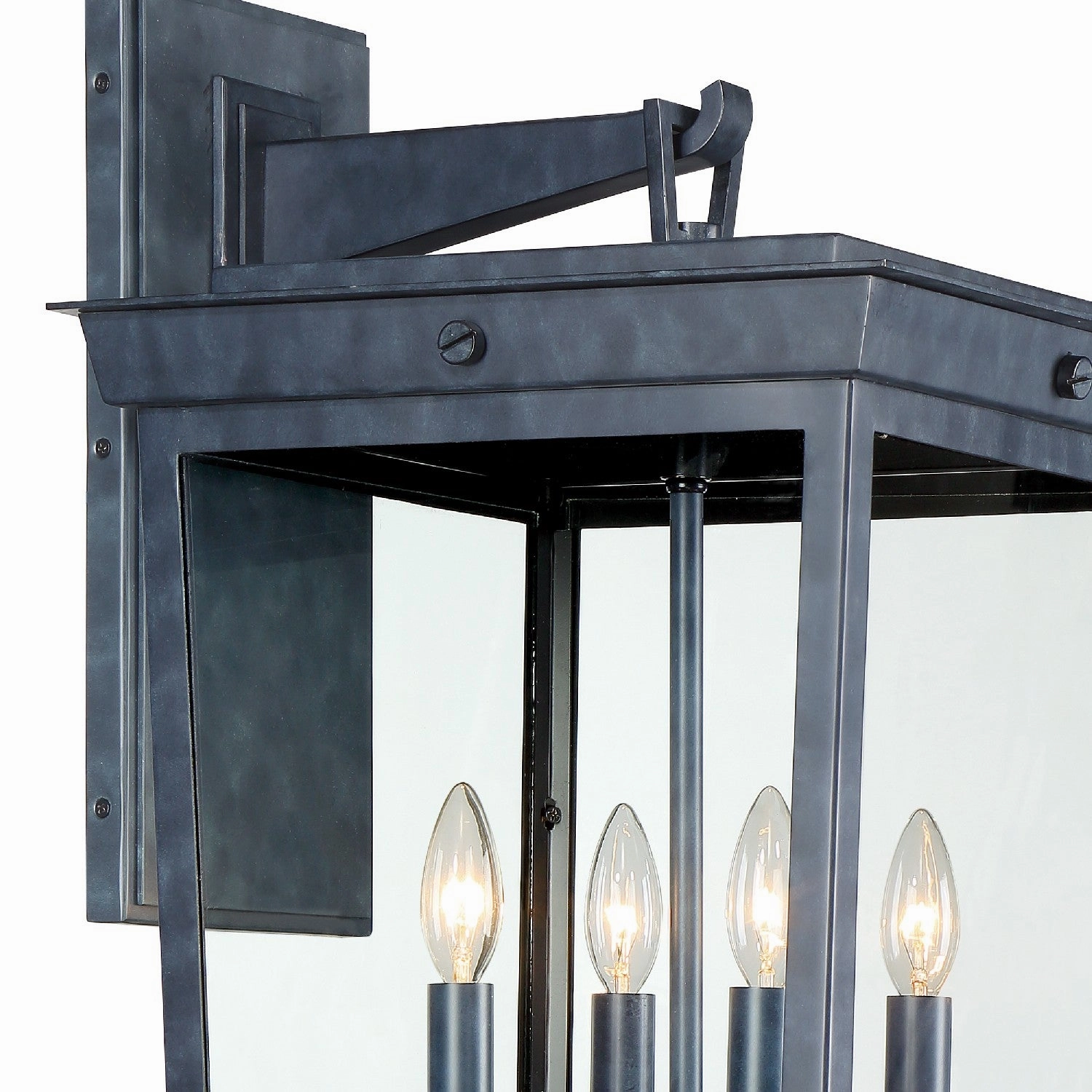 Belmont Four Light Outdoor Wall Sconce Graphite
