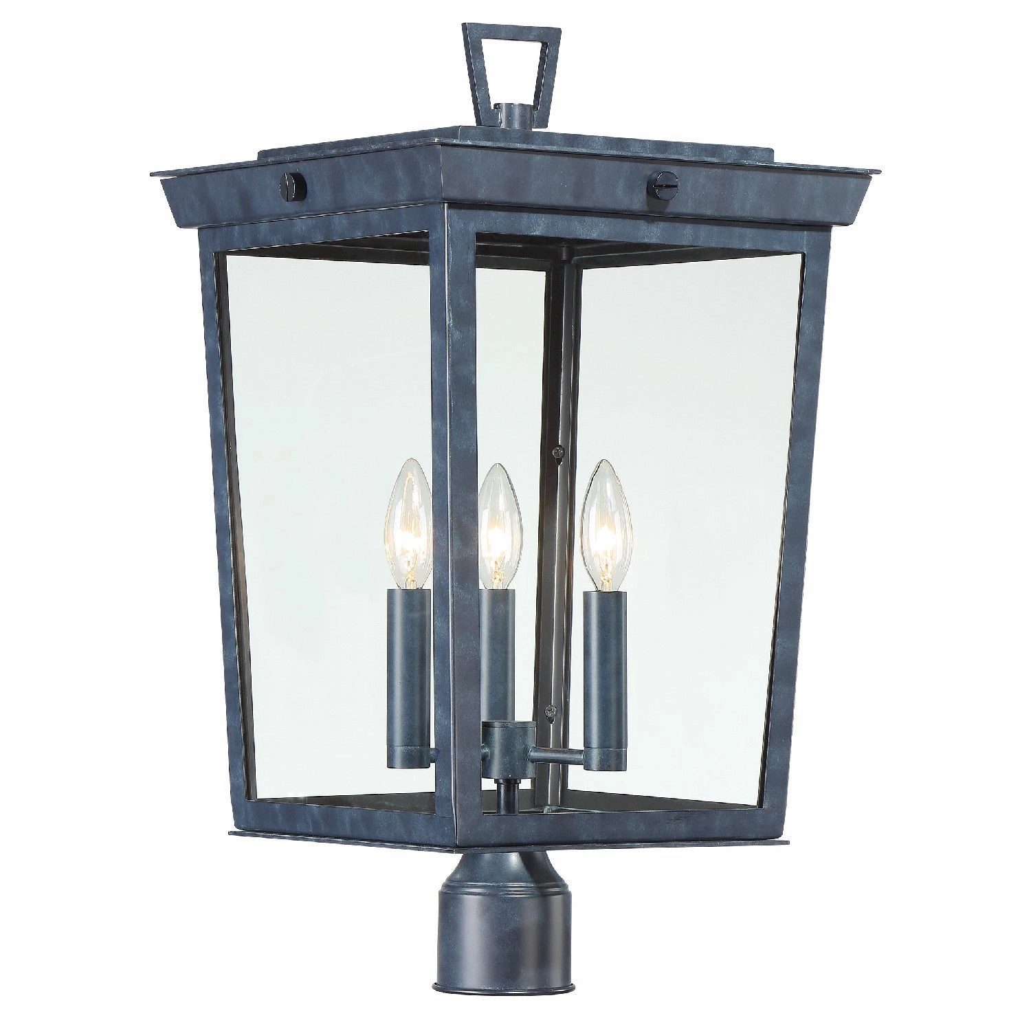 Belmont Three Light Outdoor Post Mount GraphiteOutdoor wall sconces with motion sensor